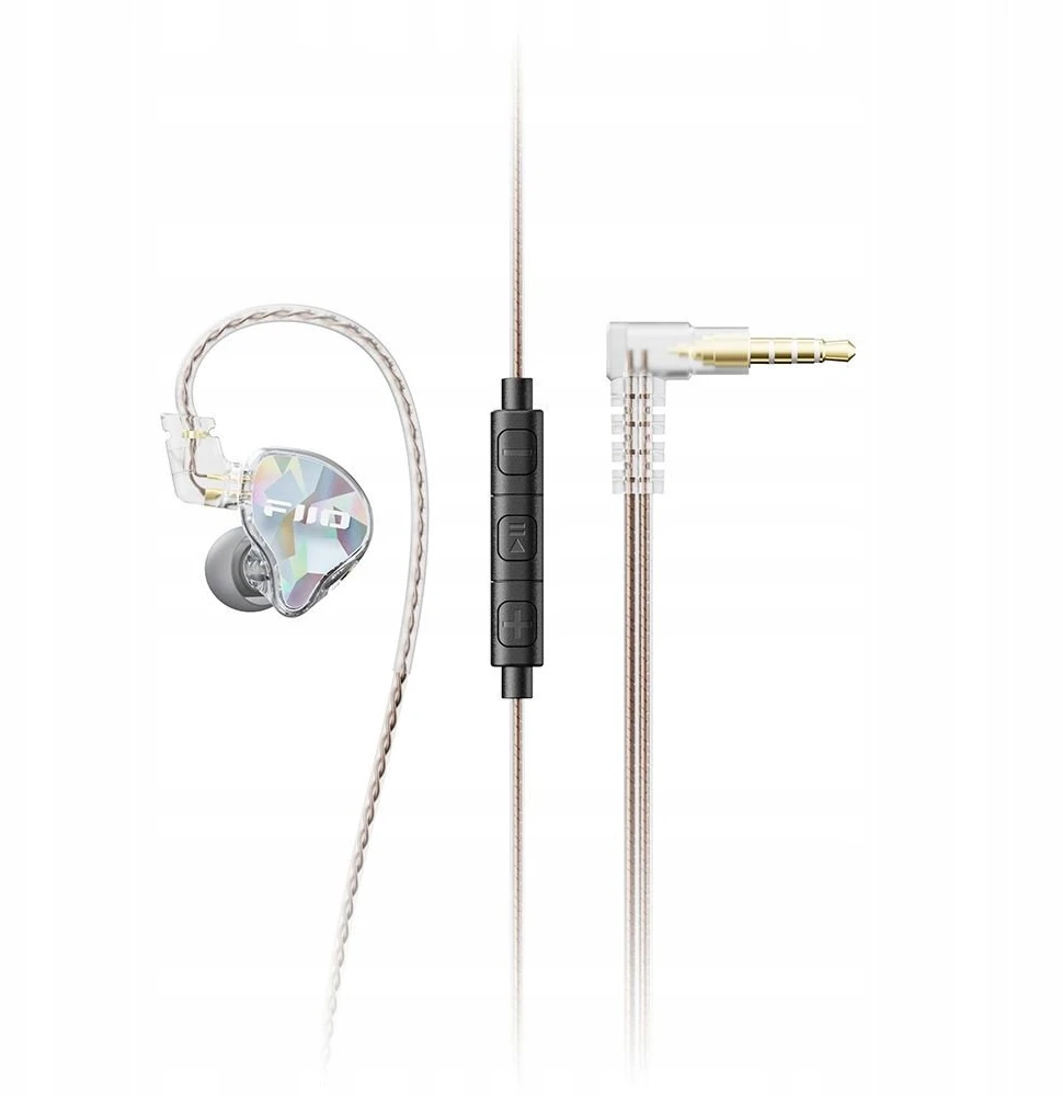 FiiO JD10 ausinės su laidiniu pulteliu ir 3.5mm kištuku
