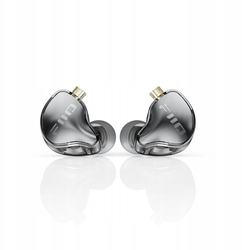 Ausinės FiiO JD10 - transparent juodas - Dynamiczne monitory Įstatomos į ausis (į ausis įkišamos tipo) ausinės