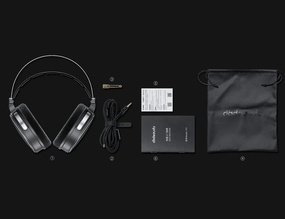 FiiO x Jade Audio JT3 ausinių komplektas