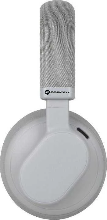 Belaidės ausinės Forcell F-Audio Touch Beat ANC pilkas