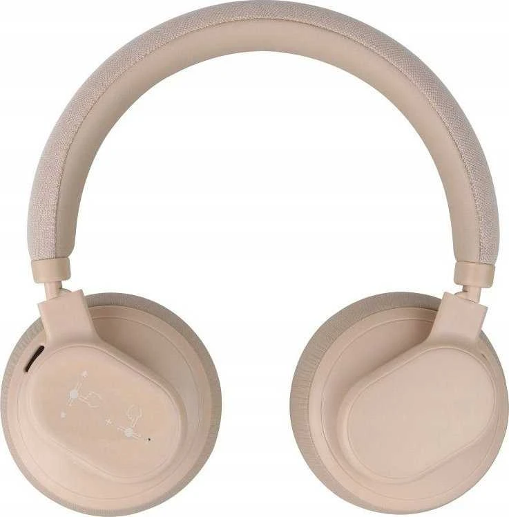 Belaidės ausinės Forcell F-Audio Touch Beat ANC smėlio spalvos