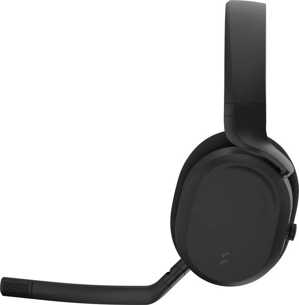 Fractal Design Scape juodos belaidės ausinės su mikrofonu