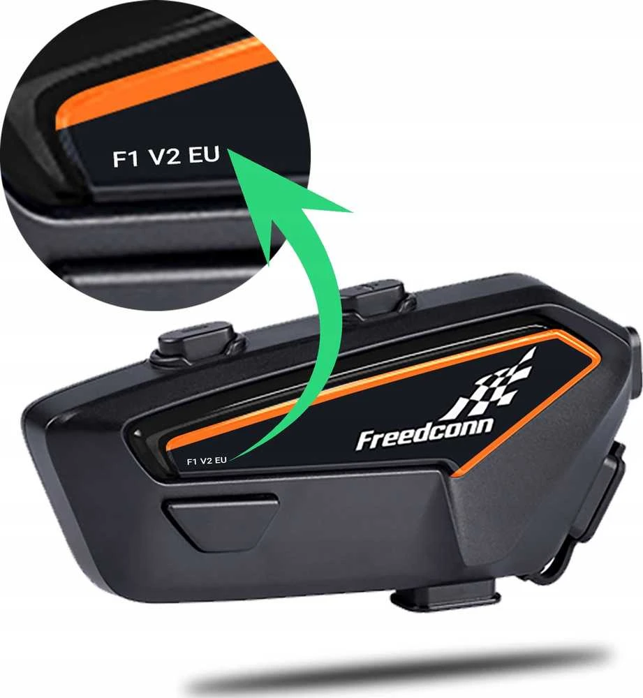 „FreedConn F1 V2 EU“ motociklų domofonas