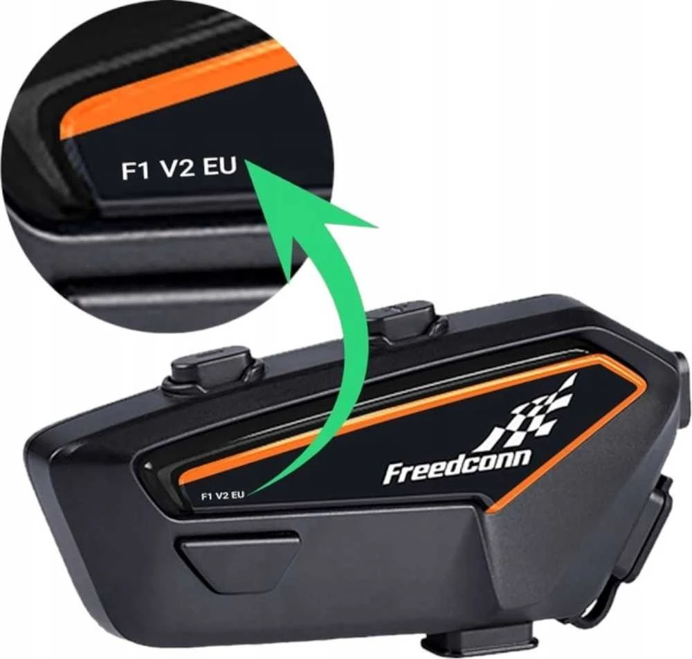 „FreedConn F1 V2 EU“ motociklų domofonas