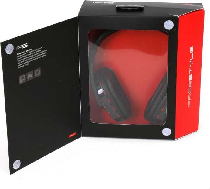 Ausinės Freestyle FH-5401 raudona (42690)