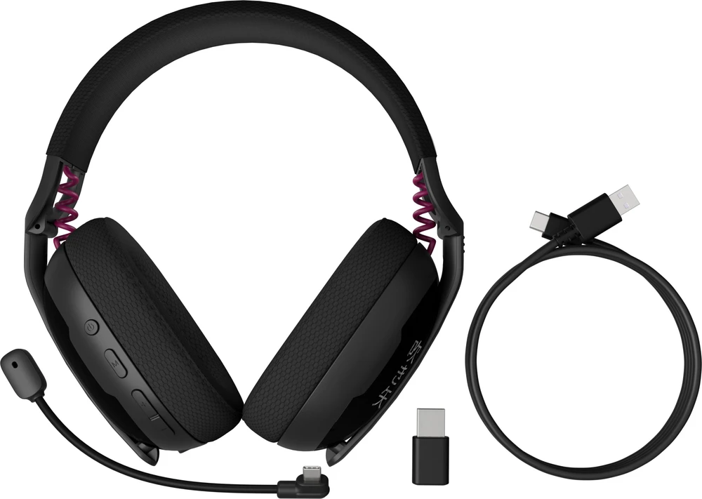 Fury | Ausinės Žaidimams | Fukiya F6 | Bluetooth | Over-Ear | Mikrofonas | Juodas | Belaidės