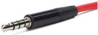 Sulankstomos kelioninės ausinės su mikrofonu Gembird Detroit MHS-DTW-R, Raudonos