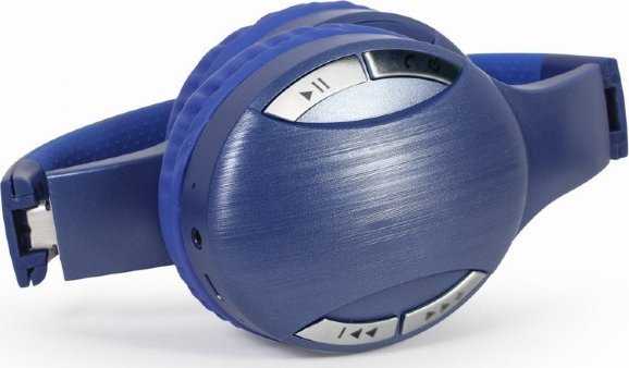 Ausinės Gembird Gembird BTHS -01-B Ausinės (ausinės) kabelis ir bevielės ausinės jungtys / Music micro- USB Mėlynacolor