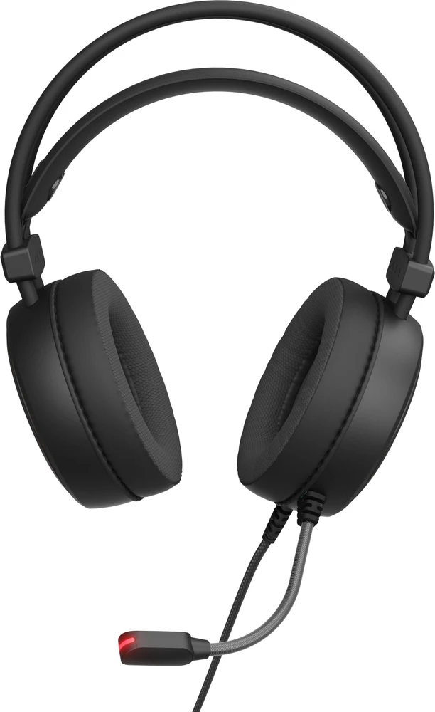 Ausinės Genesis Neon 614 RGB USB juoda