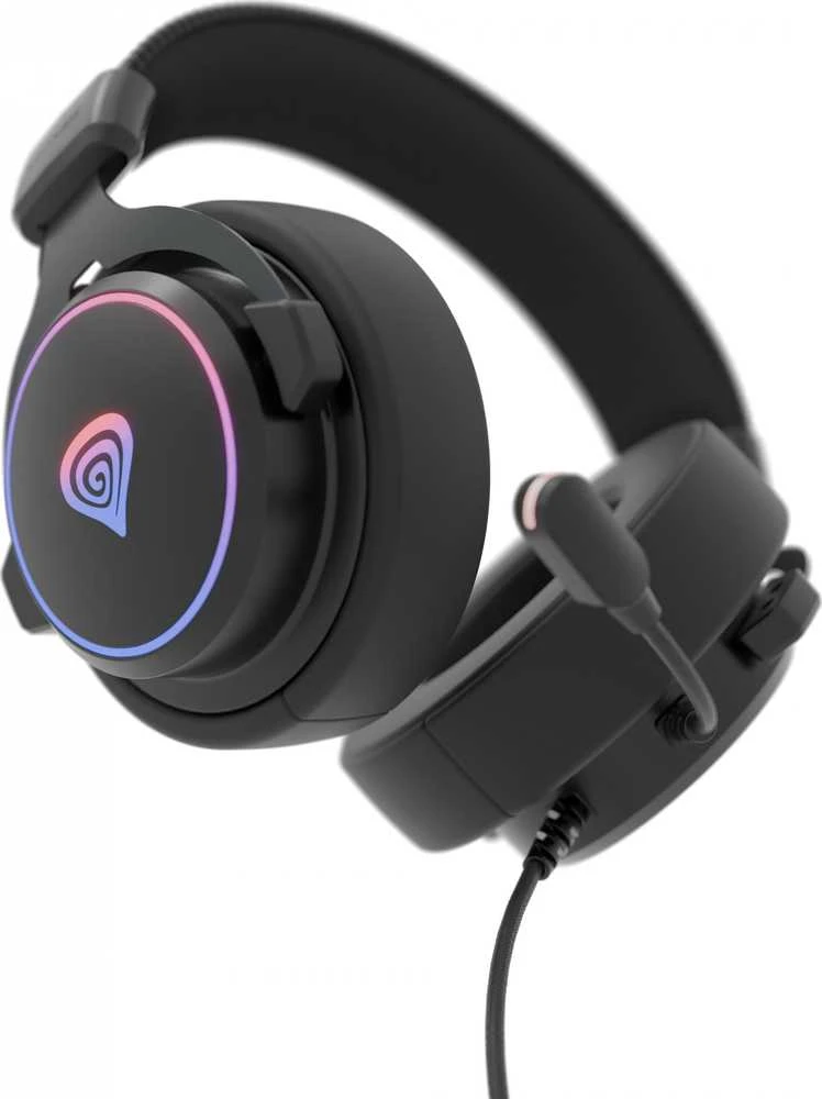 Genesis | Ausinės Žaidimams | Neon 764 | su laidu | Over-Ear | Mikrofonas | Juodas
