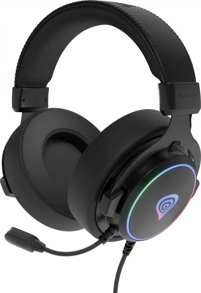 Genesis | Ausinės Žaidimams | Neon 764 | su laidu | Over-Ear | Mikrofonas | Juodas