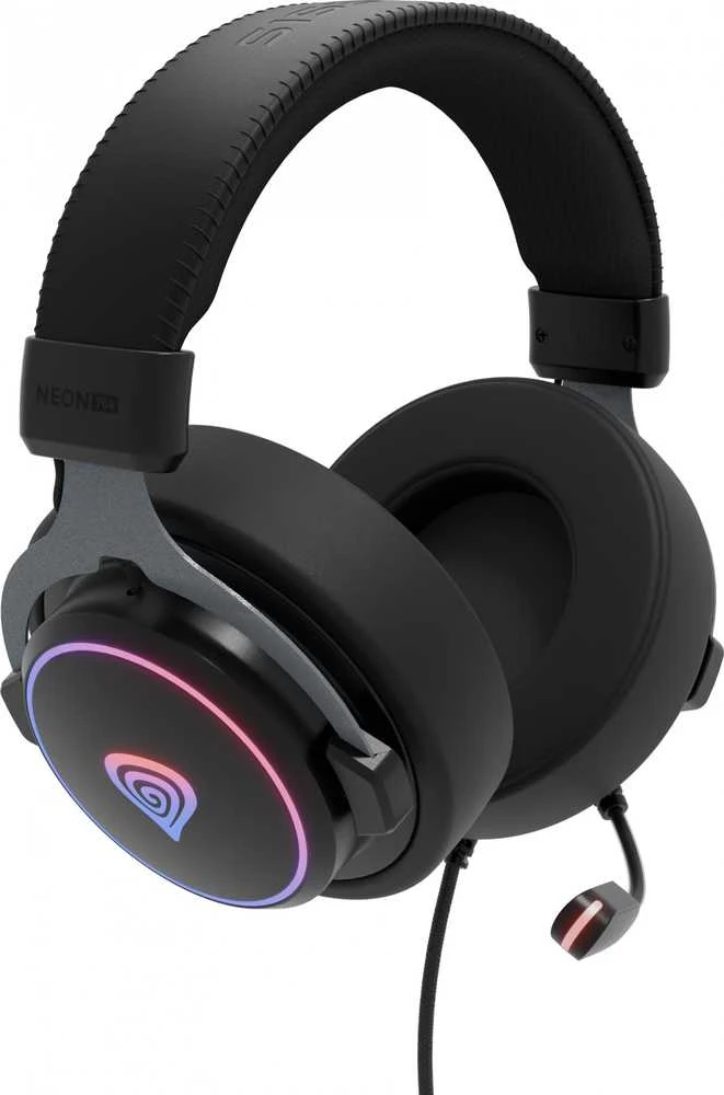 Genesis | Ausinės Žaidimams | Neon 764 | su laidu | Over-Ear | Mikrofonas | Juodas