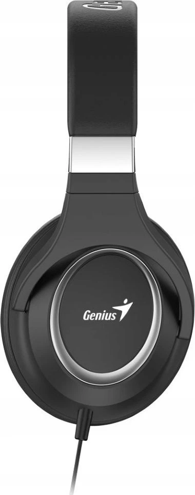 Ausinės Genius Computer Technology HS-610 Ausinių rinkinys su laidu su lankeliu ant galvos Połączenia/muzyka Juodas