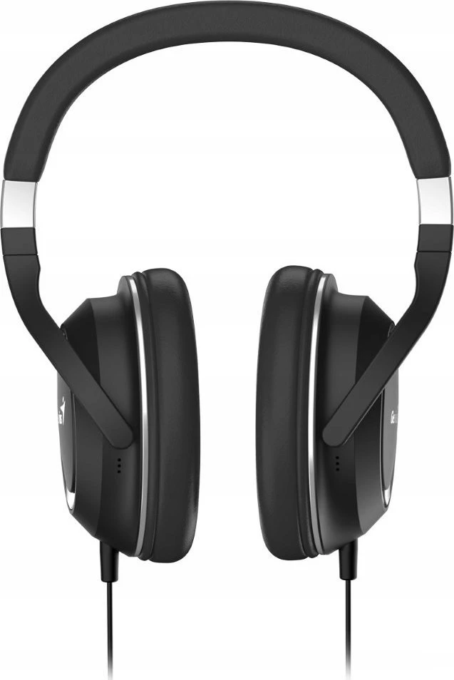 Ausinės Genius Computer Technology HS-610 Ausinių rinkinys su laidu su lankeliu ant galvos Połączenia/muzyka Juodas