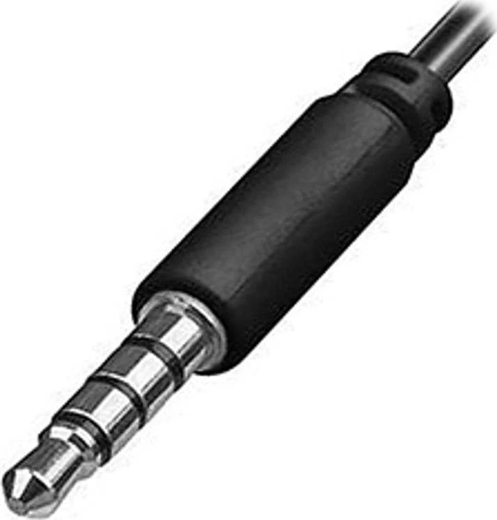 Genius HS-04S ausinės su mikrofonu, przewodowa, juoda-sidabrinė, 1x 3.5 mm jack