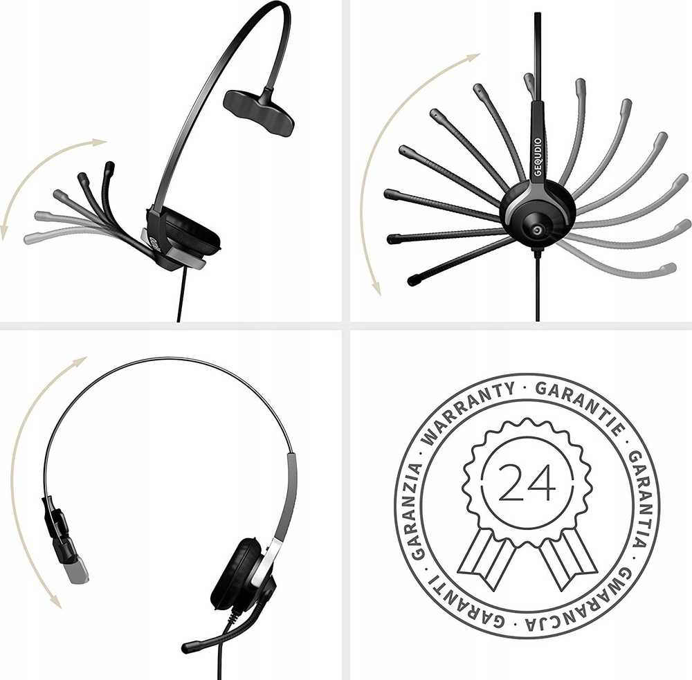 Yealink Ausinės GEQUDIO WA9022 (WA9022)