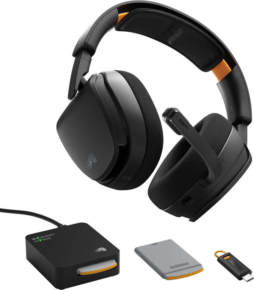 Ausinės Glorious GHS Belaidės InfinitePlay Juoda (GLO-A-5-PC-BLK)