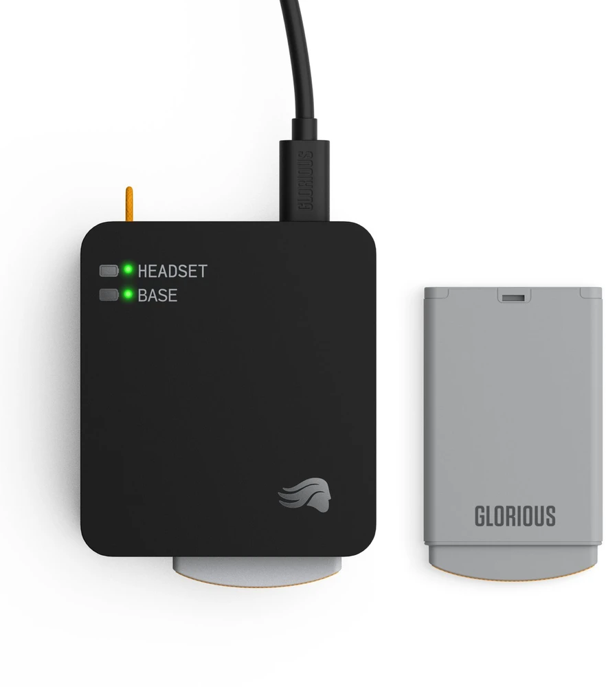 Ausinės Glorious GHS Belaidės InfinitePlay Juoda (GLO-A-5-PC-BLK)