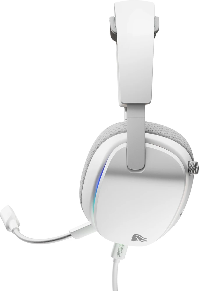 Ausinės Glorious GHS Eternal RGB Baltos (GLO-A-2PC-WHT)