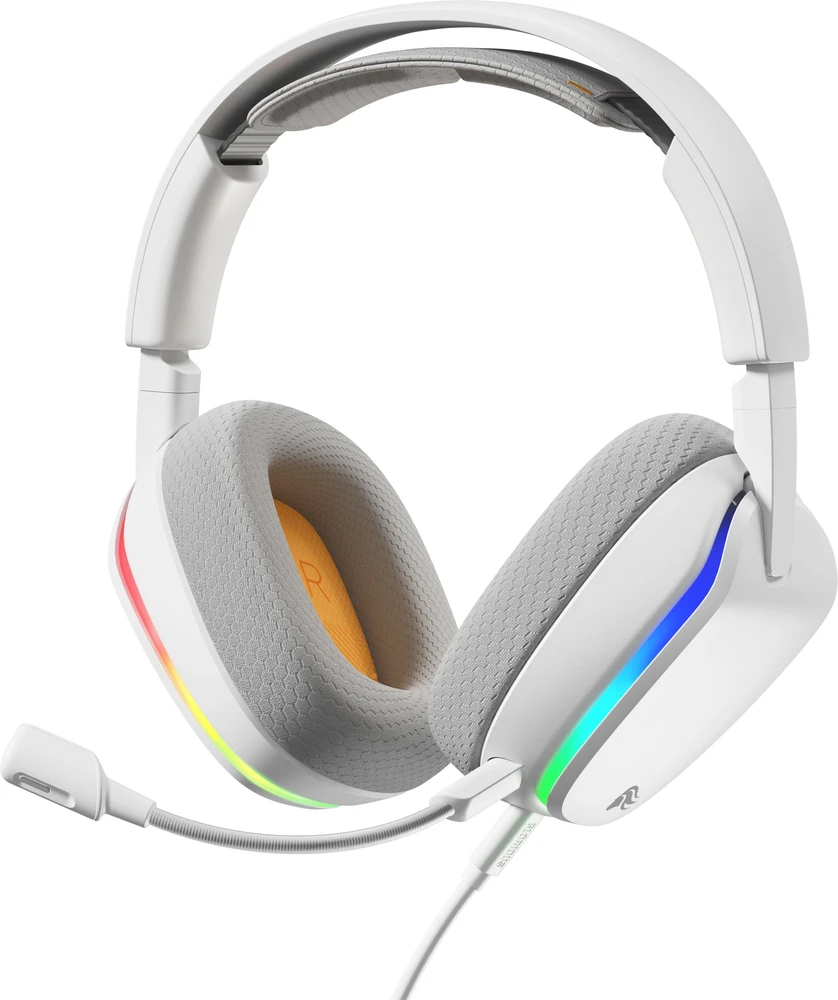 Ausinės Glorious GHS Eternal RGB Balta (GLO-A-2PC-WHT)