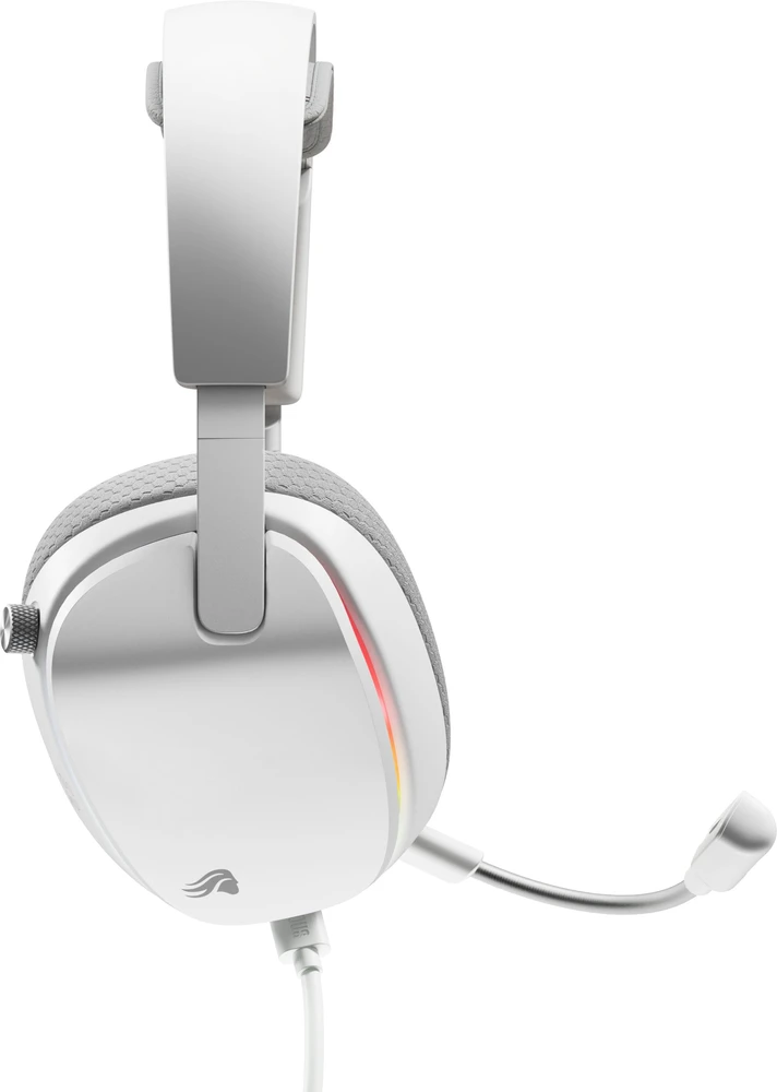 Ausinės Glorious GHS Eternal RGB Baltos (GLO-A-2PC-WHT)