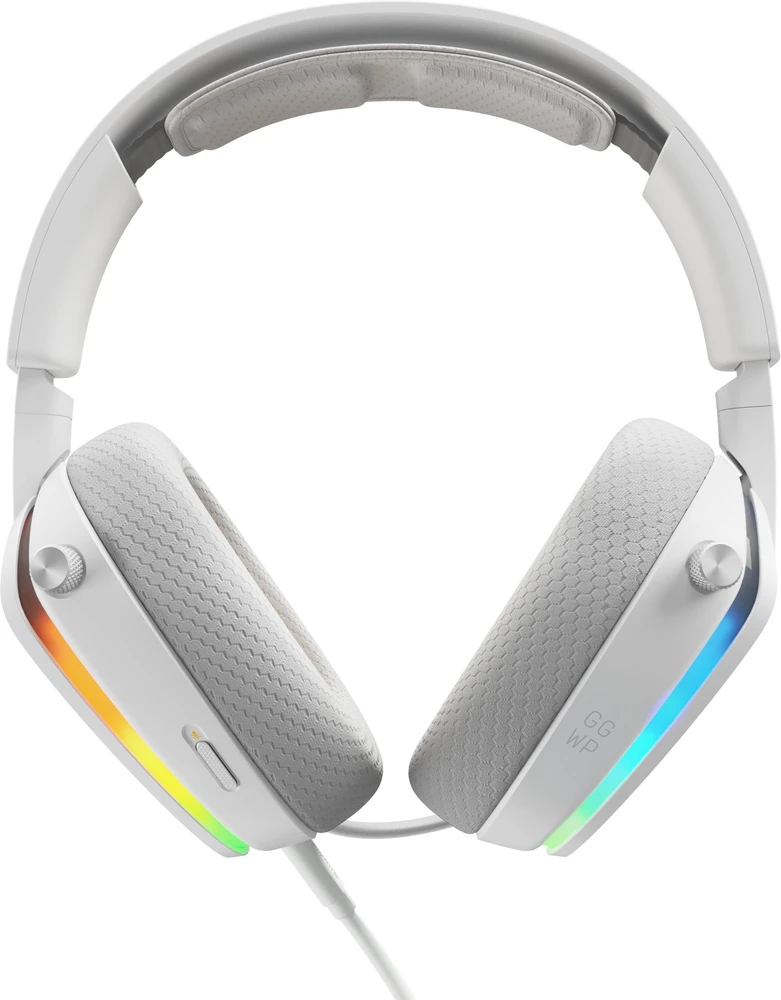 Ausinės Glorious GHS Eternal RGB Balta (GLO-A-2PC-WHT)