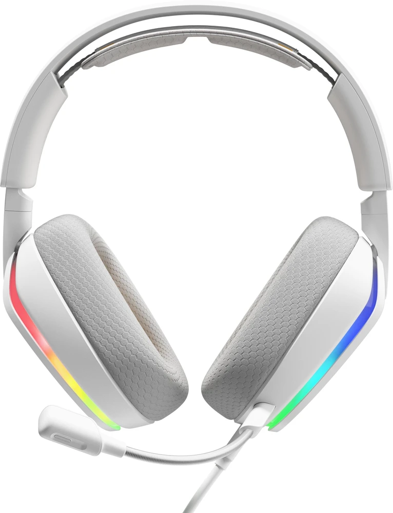 Ausinės Glorious GHS Eternal RGB Balta (GLO-A-2PC-WHT)