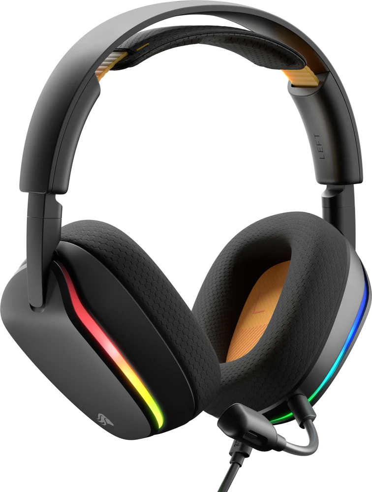 Ausinės Glorious GHS Eternal RGB Juoda (GLO-A-2PC-BLK)