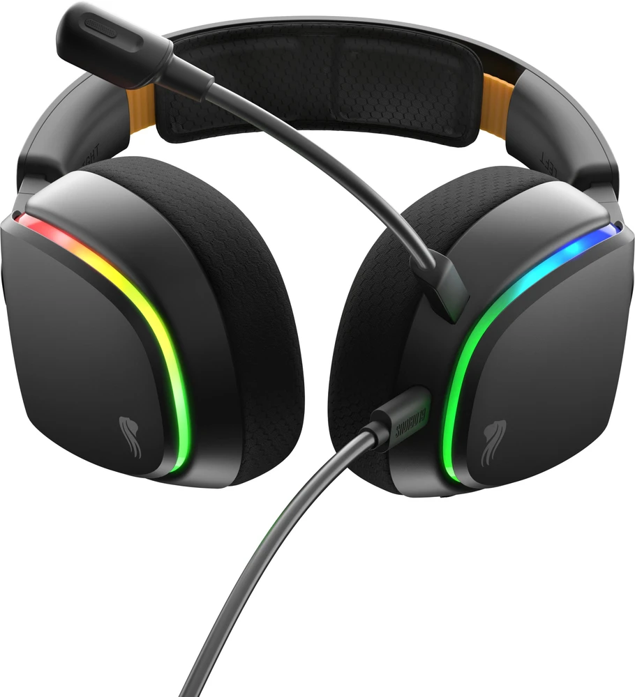 Ausinės Glorious GHS Eternal RGB Juoda (GLO-A-2PC-BLK)