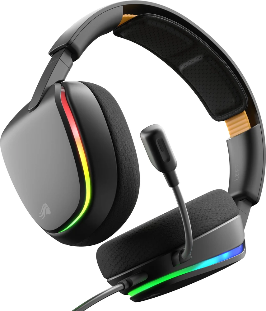 Ausinės Glorious GHS Eternal RGB Juoda (GLO-A-2PC-BLK)