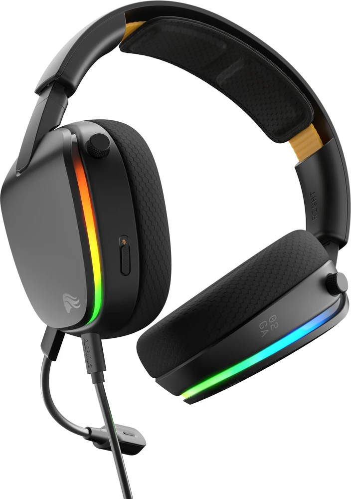 Ausinės Glorious GHS Eternal RGB Juoda (GLO-A-2PC-BLK)