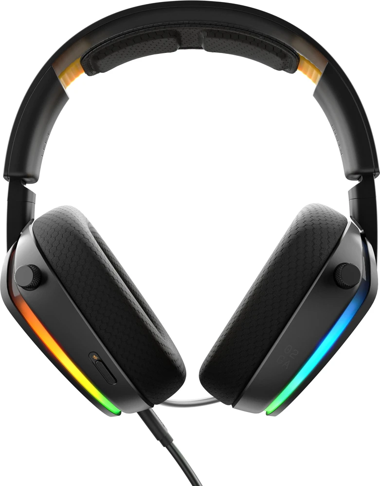 Ausinės Glorious GHS Eternal RGB Juoda (GLO-A-2PC-BLK)