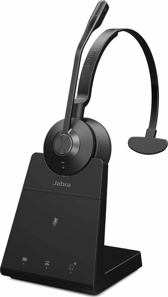 Jabra Engage 45 SE Mono su įkrovimo baze