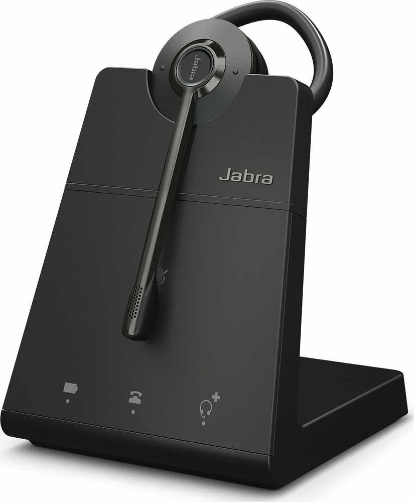 Jabra Engage 45 SE Convertible įkrovimo stotelėje