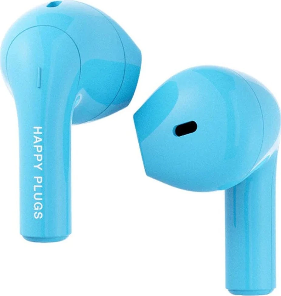 Happy Plugs Joy Belaidės ausinės, mėlynos spalvos