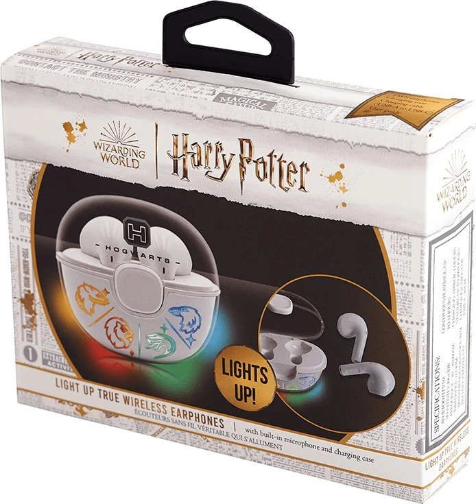 Nezatříděno TWS ausinės Lazerbuilt Lazerbuilt Harry Potter Hogwarts baltos