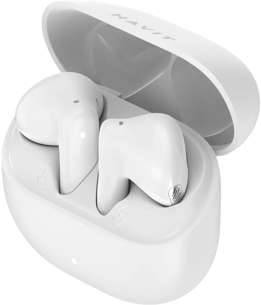 Havit TW991 PRO (Space NC01T) - belaidės ausinės wth ANC (baltas)
