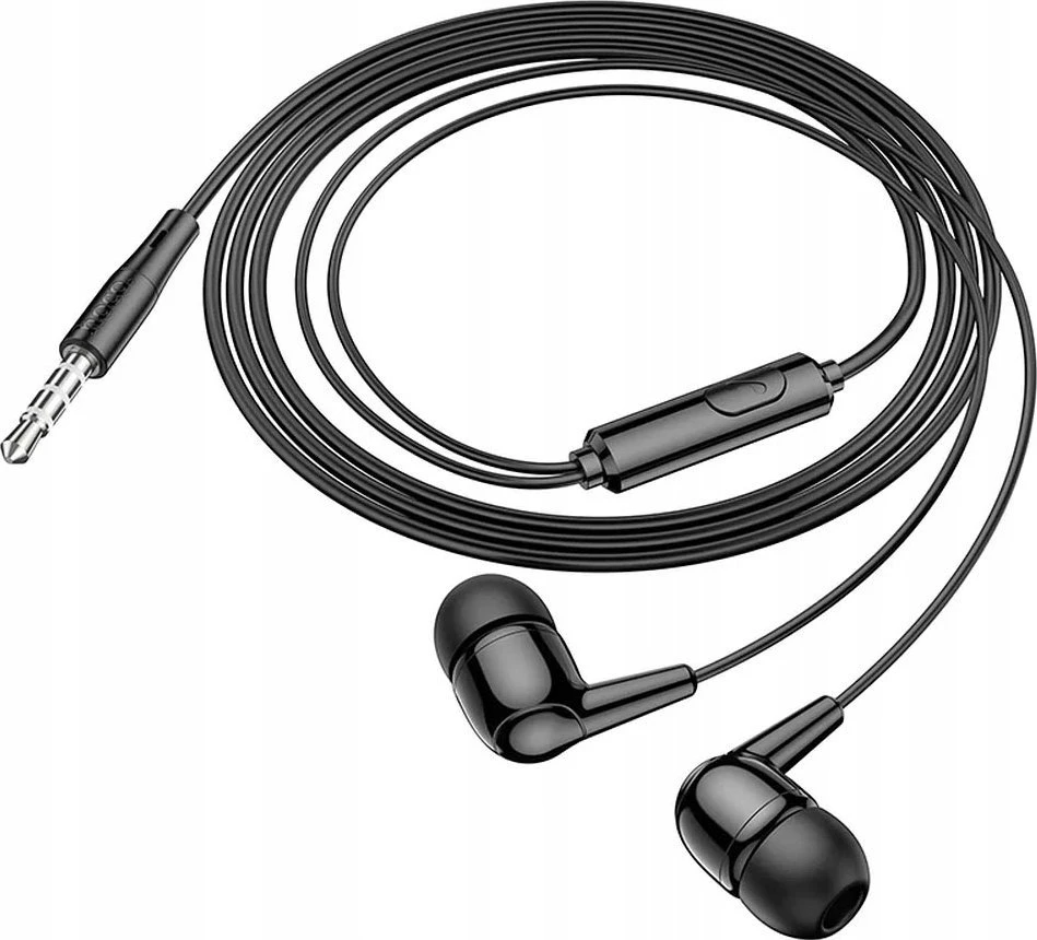 Wire ausinės Jack 3,5 mm Hoco M97 juodas