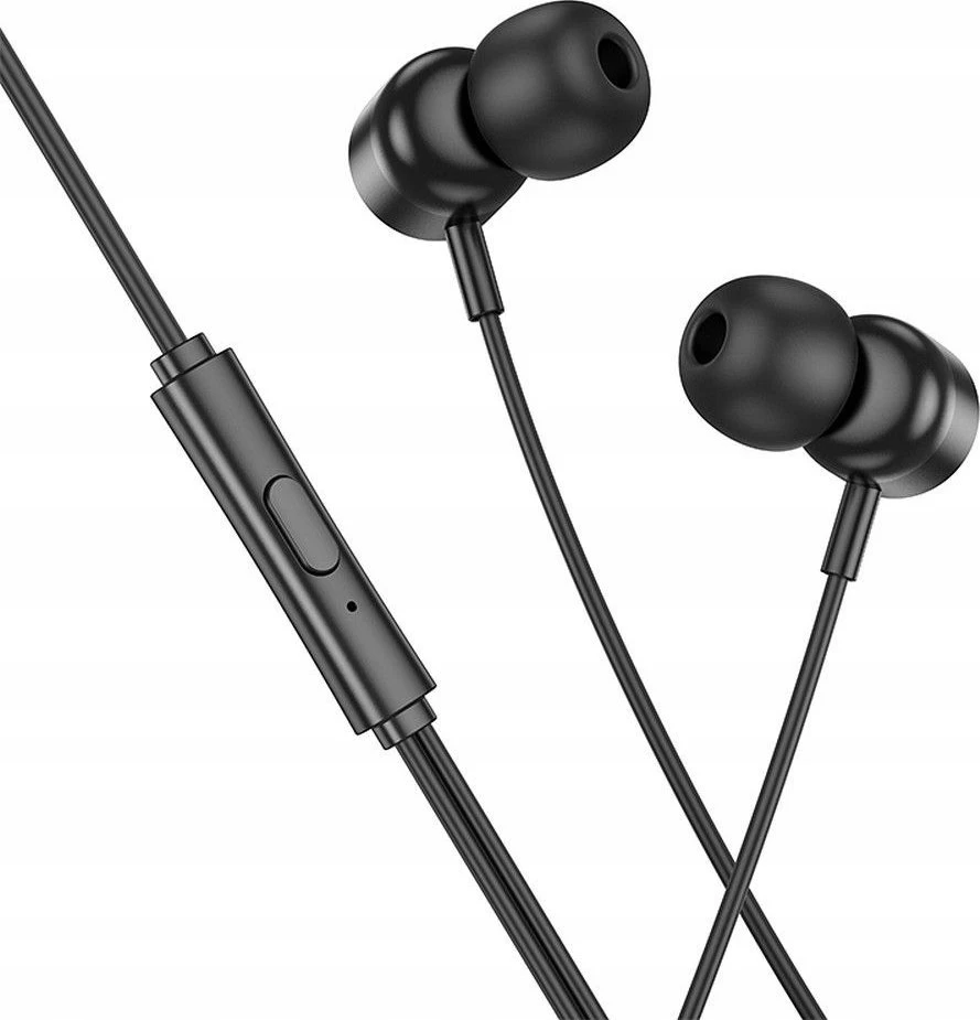 Wire ausinės USB C Hoco M122 juodas