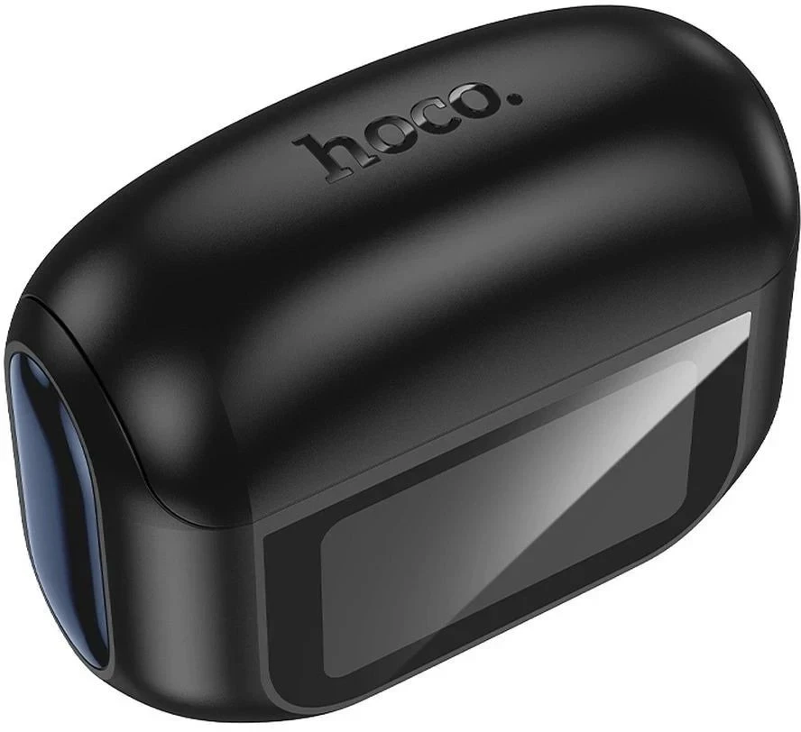 HOCO belaidės ausinės bluetooth su touch screen TWS ANC + ENC EQ21 midnight juodos spalvos
