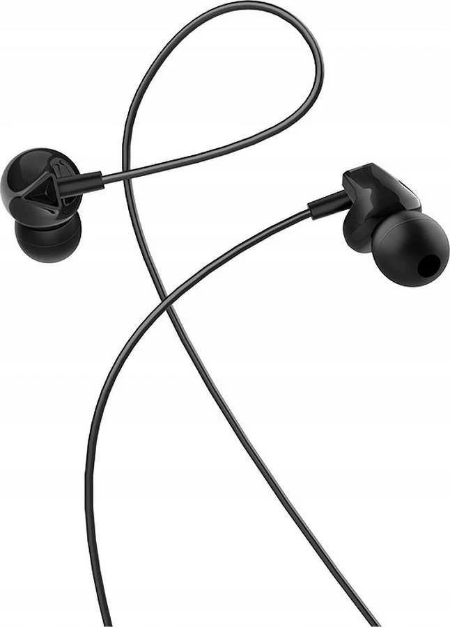 Wire ausinės Jack 3,5 mm Hoco M60 juodas
