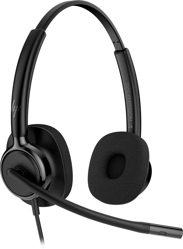HP POLY MISSION 425 STEREO USB - LAIDINĖS Ausinės CLASSIC