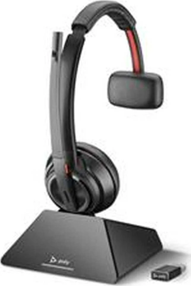 Hewlett Packard (HP) Poly Savi 8210 UC DECT 1880–1900 MHz USB-A ausinės
