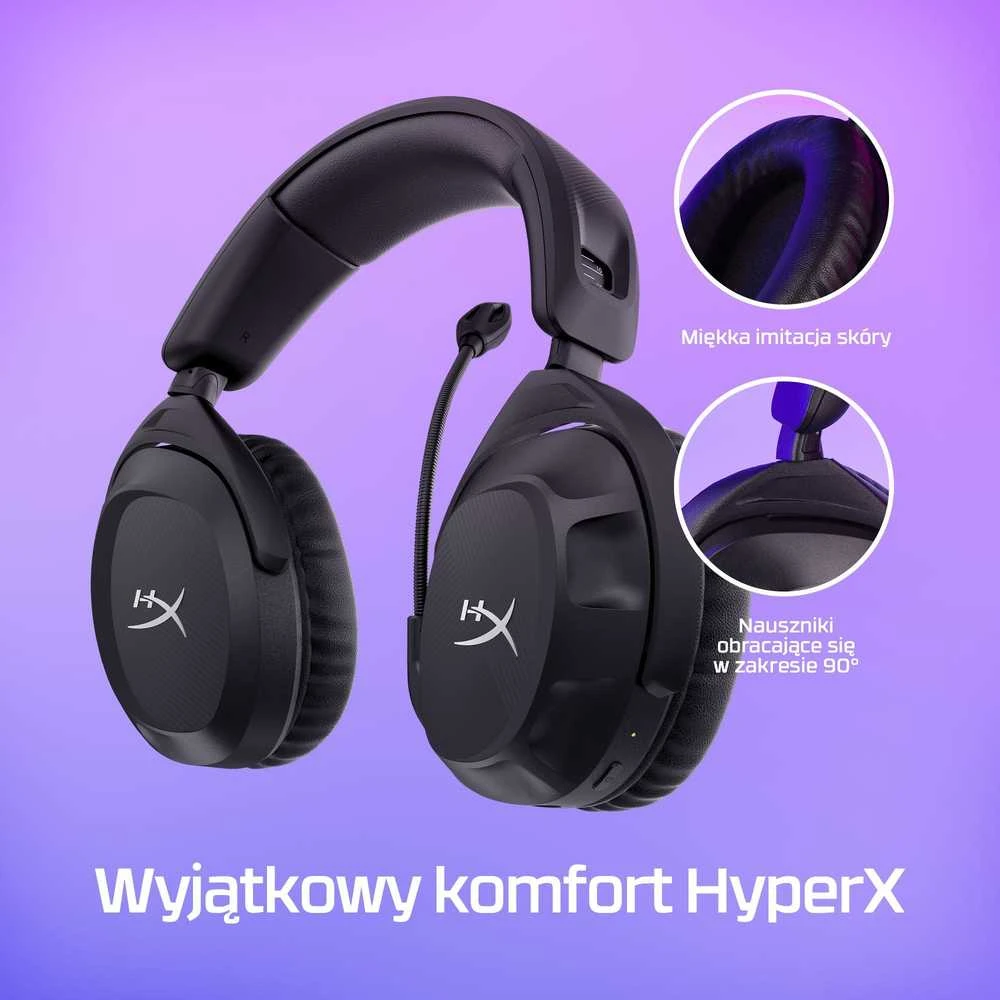 Žaidmų ausinės HyperX Cloud Stinger 2, Belaidės