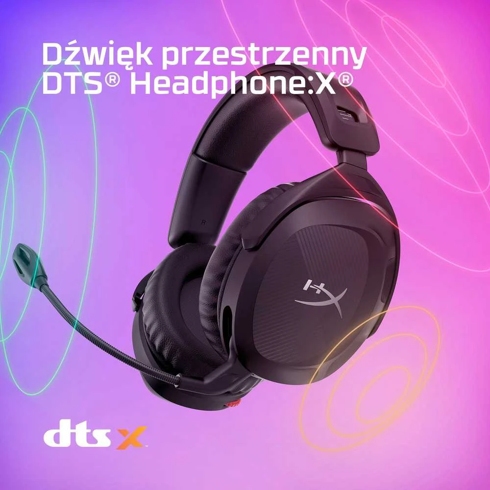Žaidmų ausinės HyperX Cloud Stinger 2, Belaidės