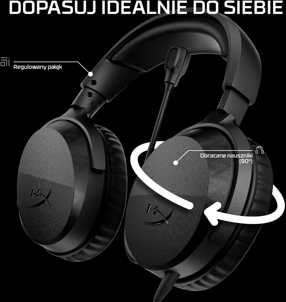 HyperX Ausinių rinkinys cloud stinger 3 žaidimams ausinės playstation - bs1t6aa