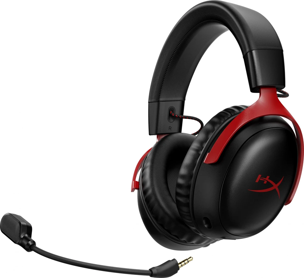 HP HyperX Cloud III belaidės žaidimų ausinės su mikrofonu