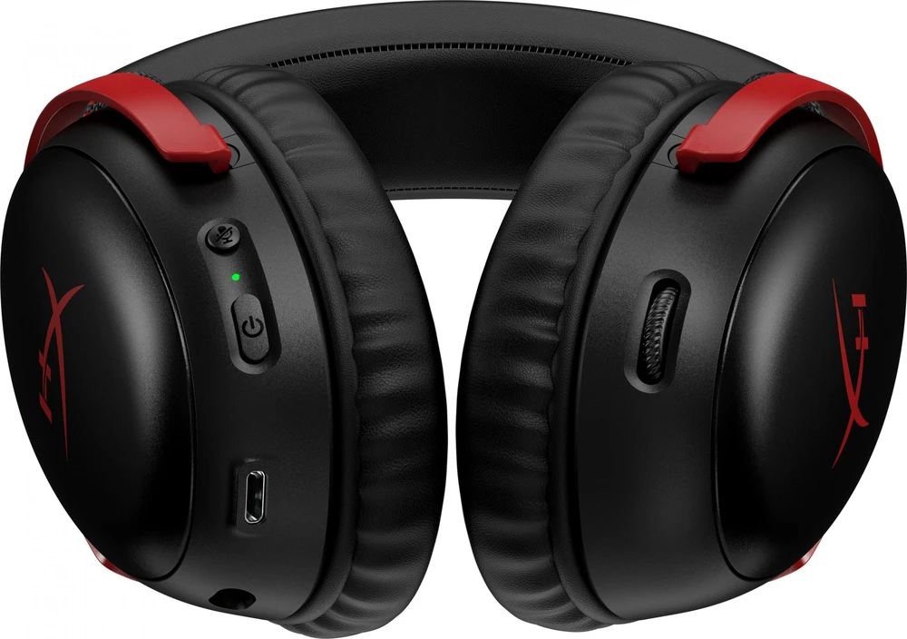 HP HyperX Cloud III belaidės žaidimų ausinės su mikrofonu