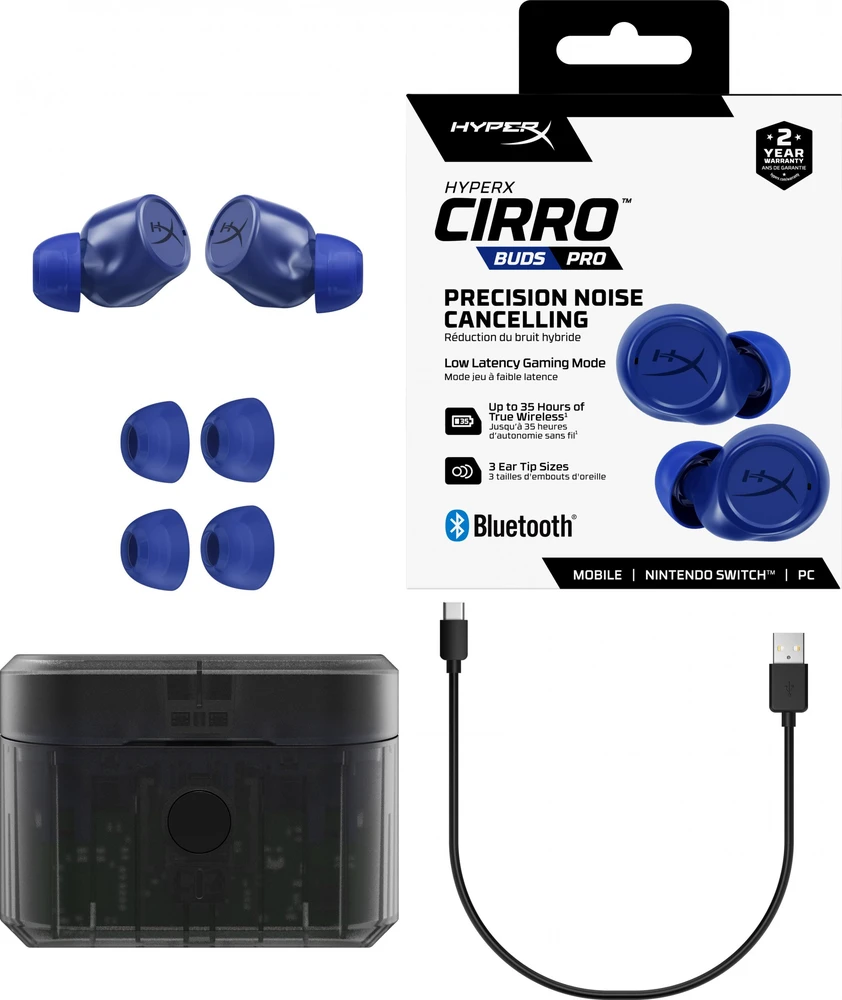 Hewlett Packard (HP) HyperX Cirro Buds Pro ausinės mėlynos (727A6AA)