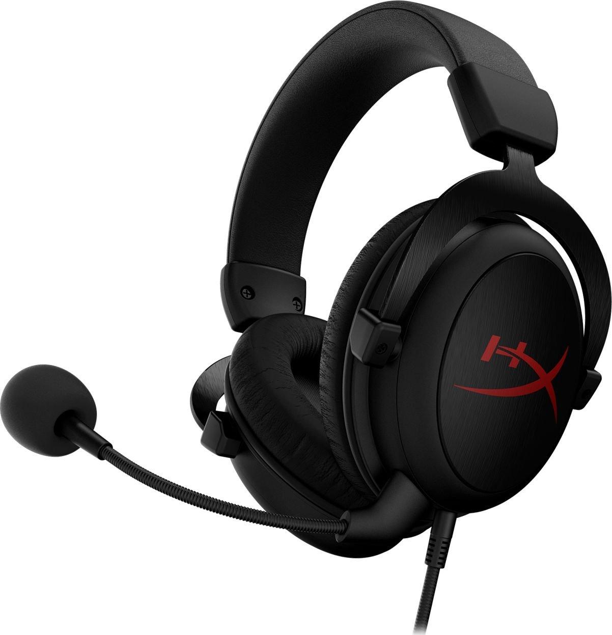 Kingston Žaidimų ausinės HyperX Cloud Core 7.1, skirta PC, PS4, Xbox One,  Nintendo Switch ir mobiliems įrenginiams, Juodos | Varle.lt